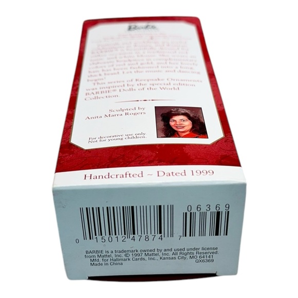 NIB Hallmark  Keepsake Ornament Russian Barbie Dolls of the World 1999 #4 - Picture 6 of 6